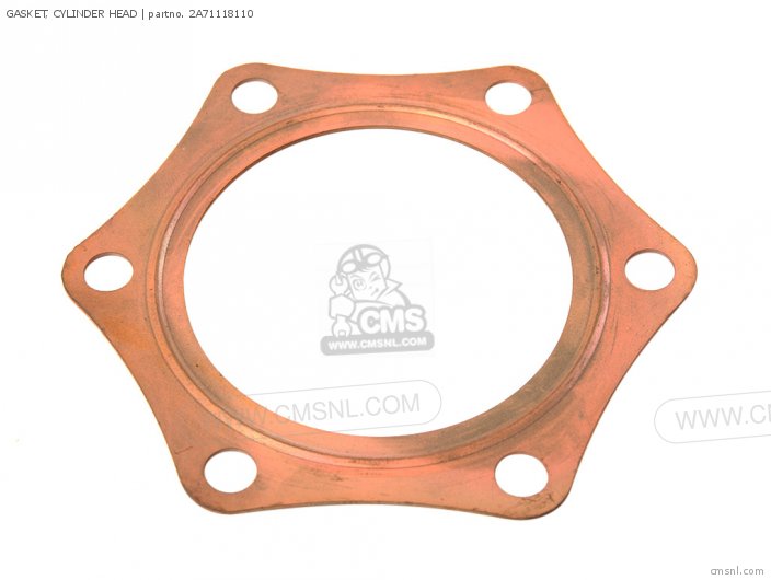 Yamaha GASKET, CYLINDER HEAD (NAS) 2A71118110