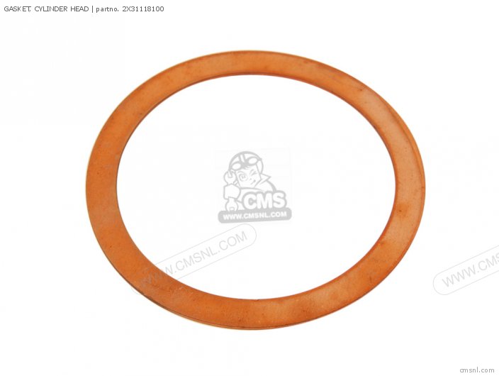 Yamaha GASKET, CYLINDER HEAD (NAS) 2X31118100