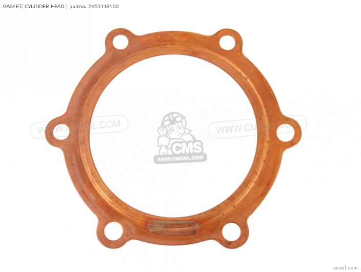 Yamaha GASKET, CYLINDER HEAD (NAS) 2X51118100