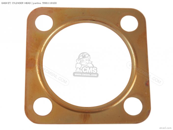 Yamaha GASKET, CYLINDER HEAD (NAS) 5981118100