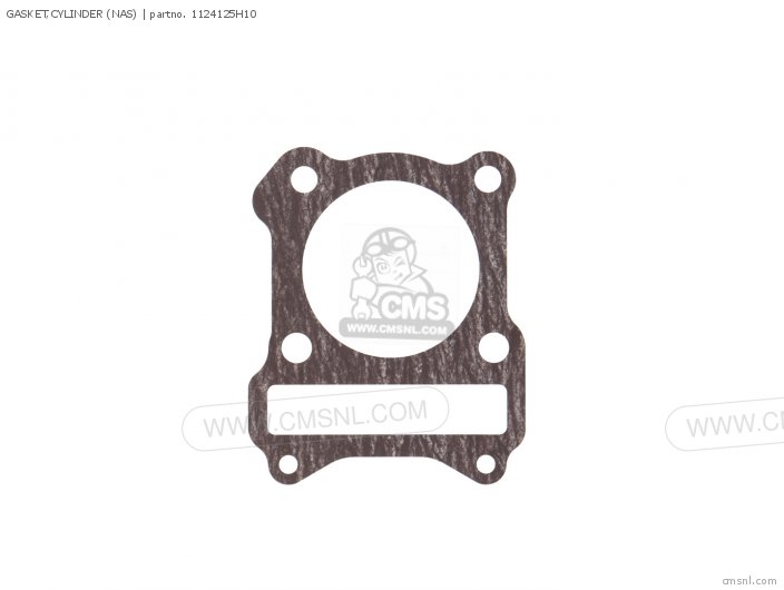 1124125H10: Gasket,cylinder (nas) Suzuki - buy the 11241-25H10 at CMSNL