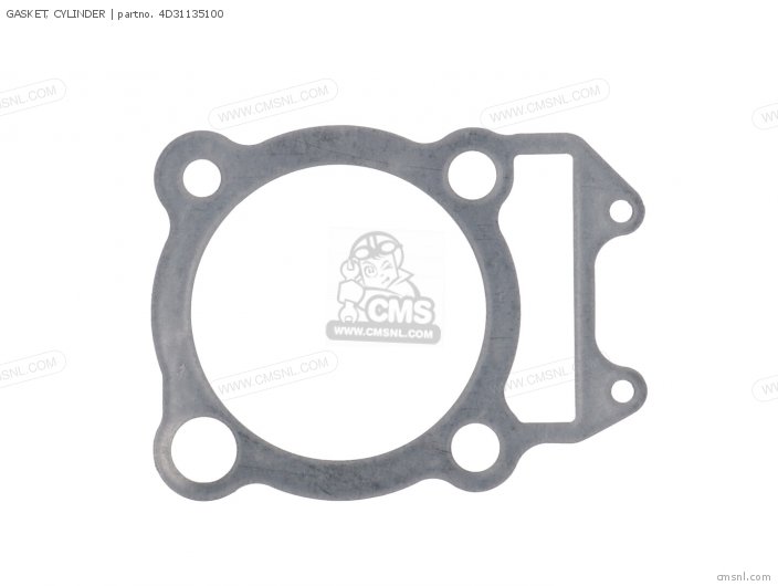 4D31135100: Gasket, Cylinder Yamaha - buy the 4D3-11351-00-00 at CMSNL