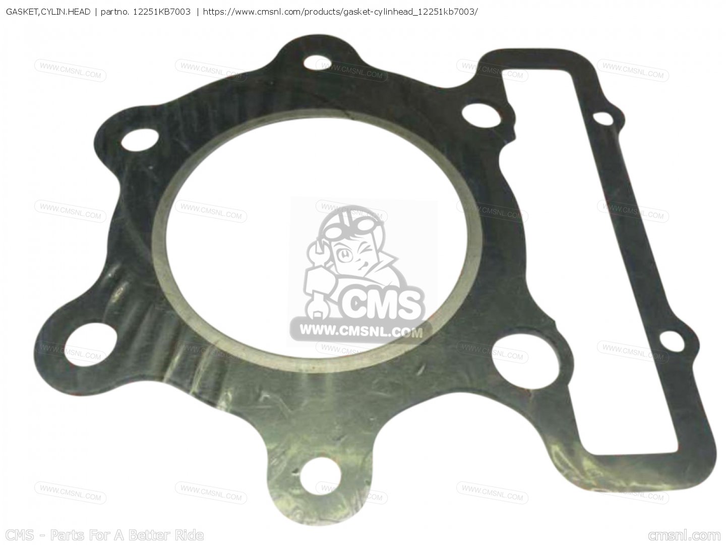 12251KB7003 Gasket,cylin.head (mca) Honda buy the 12251KB7003 at CMSNL
