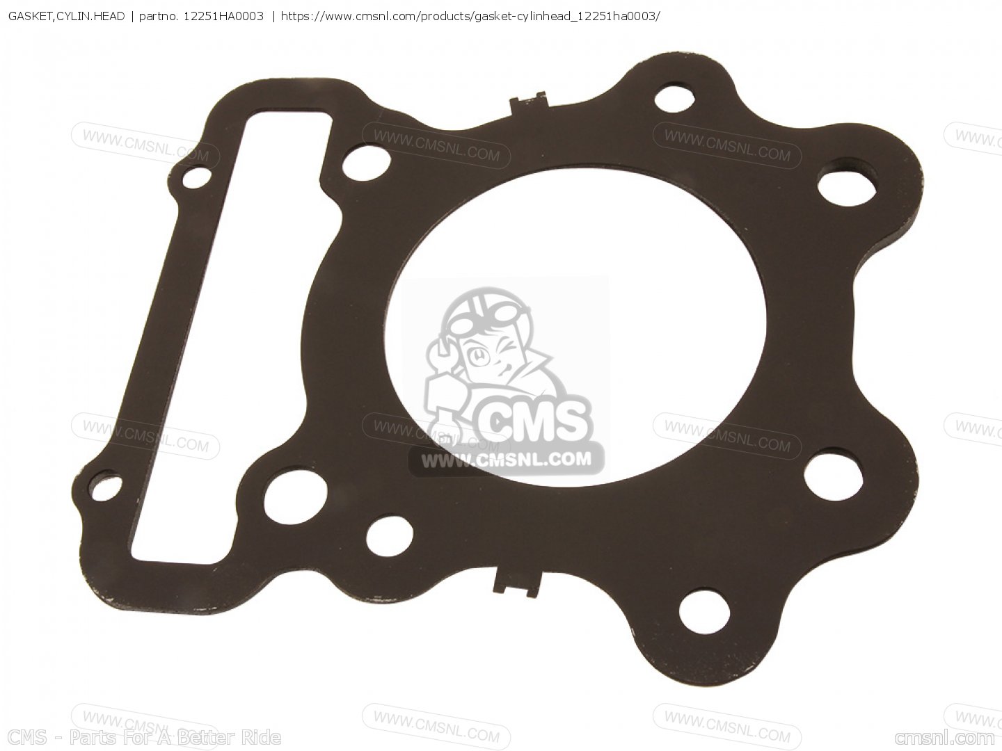 GASKET,CYLIN.HEAD (NAS) for TRX300 FOURTRAX 300 1995 (S) USA order at