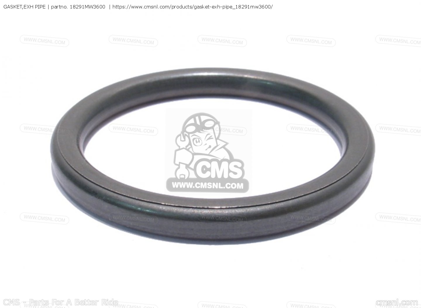 Gasket Exh Pipe Nas For Cb750f2 Seven Fifty 1992 N Germany Kph