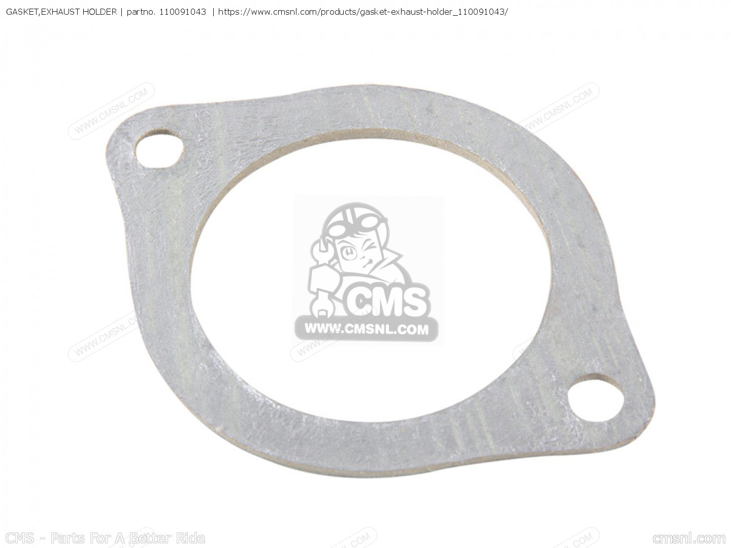110091043 Gasket,exhaust Holder (mca) Kawasaki buy the 110091043 at