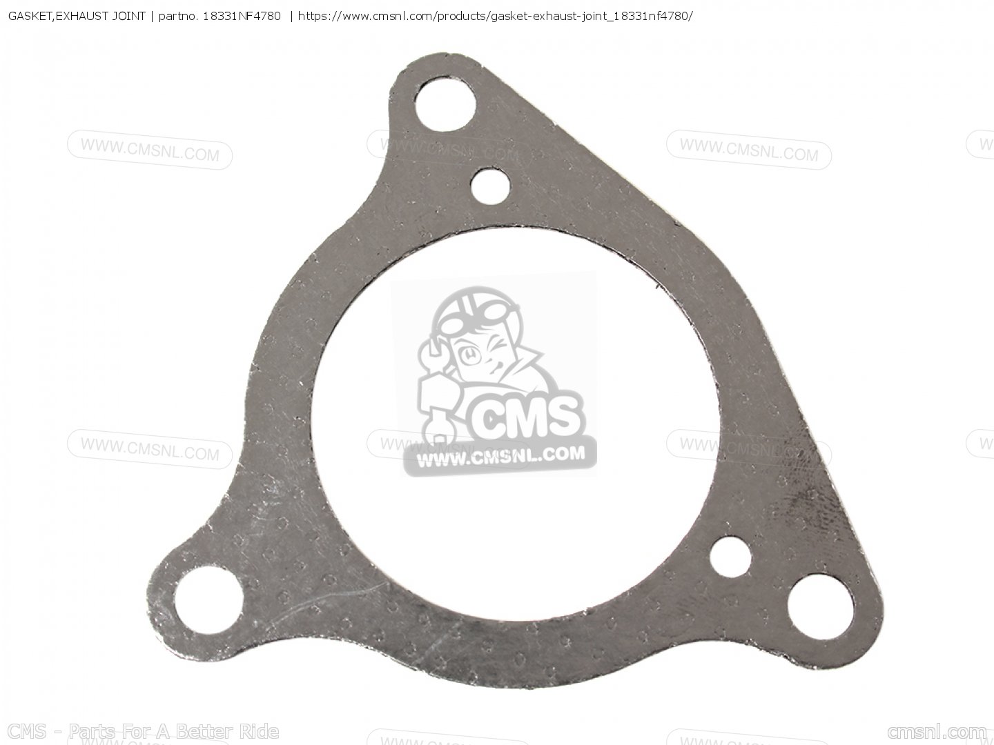 18331NF4780 Gasket,exhaust Joint (nas) Honda buy the 18331NF4780