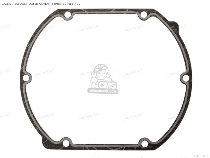 Yamaha GASKET, EXHAUST OUTER COVER (NAS) 62T4111401