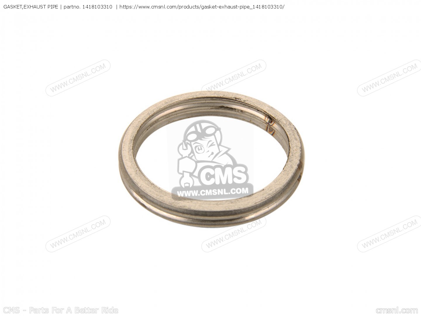 1418103310 Gasket,exhaust Pipe (nas) Suzuki buy the 1418103310 at CMSNL