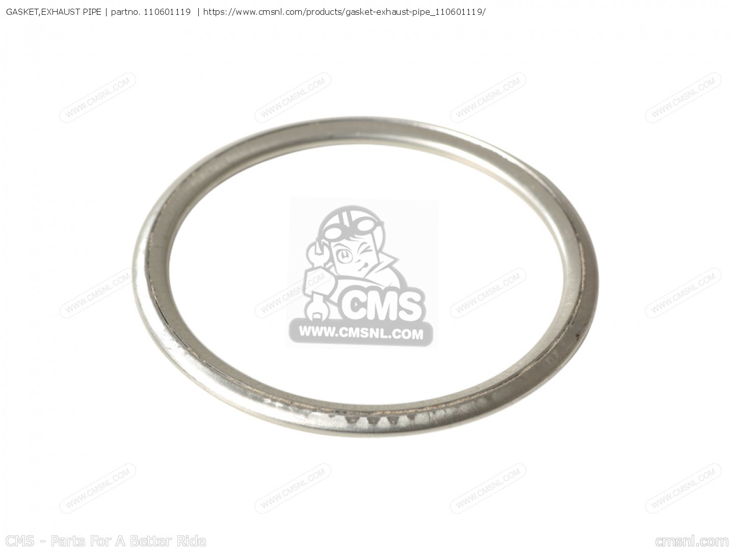 Gasket,exhaust Pipe Vn1600d1 Vulcan 1600 Nomad 2005 Usa California