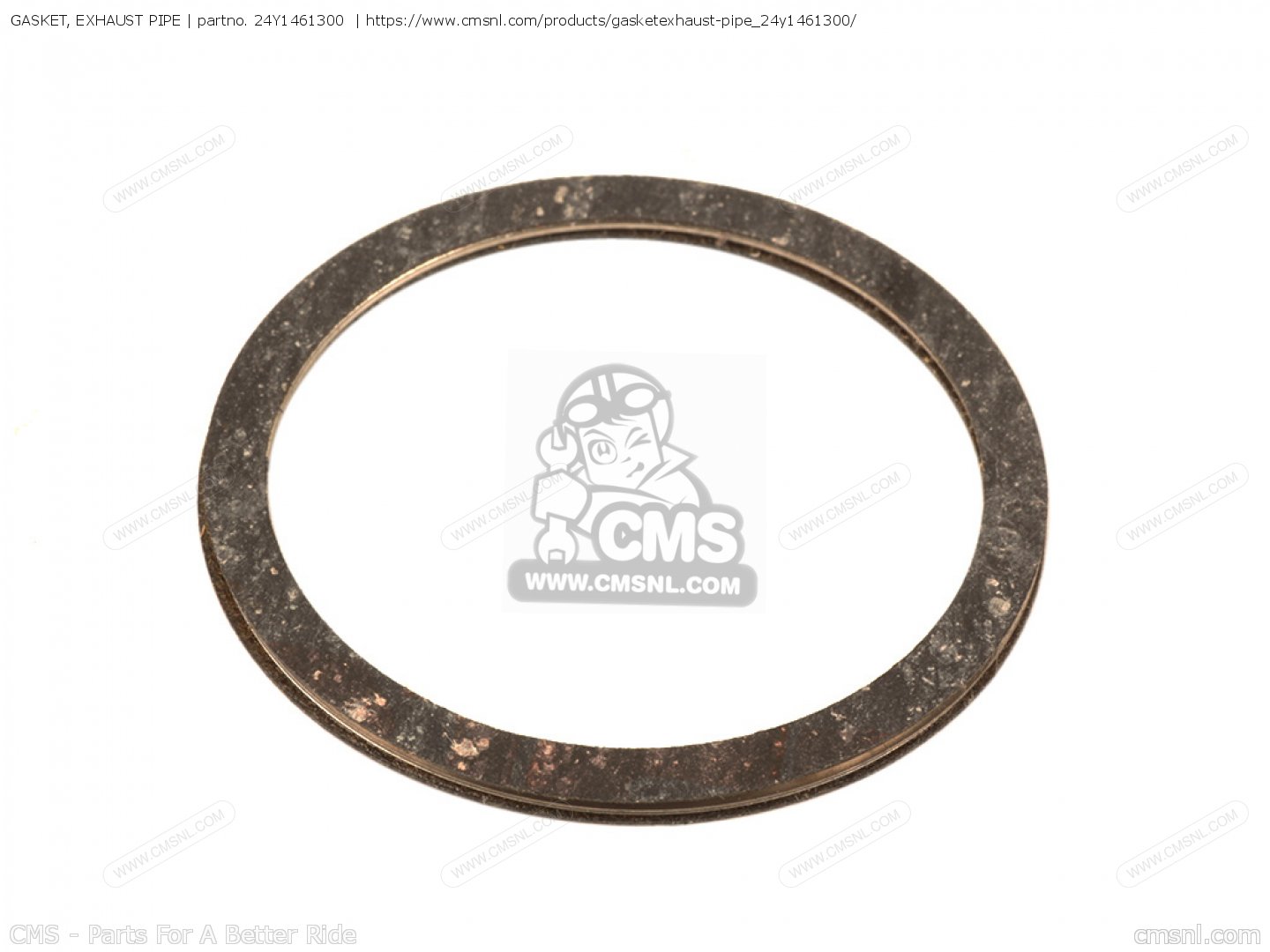GASKET, EXHAUST PIPE for YZ250 1985 (F) USA - order at CMSNL