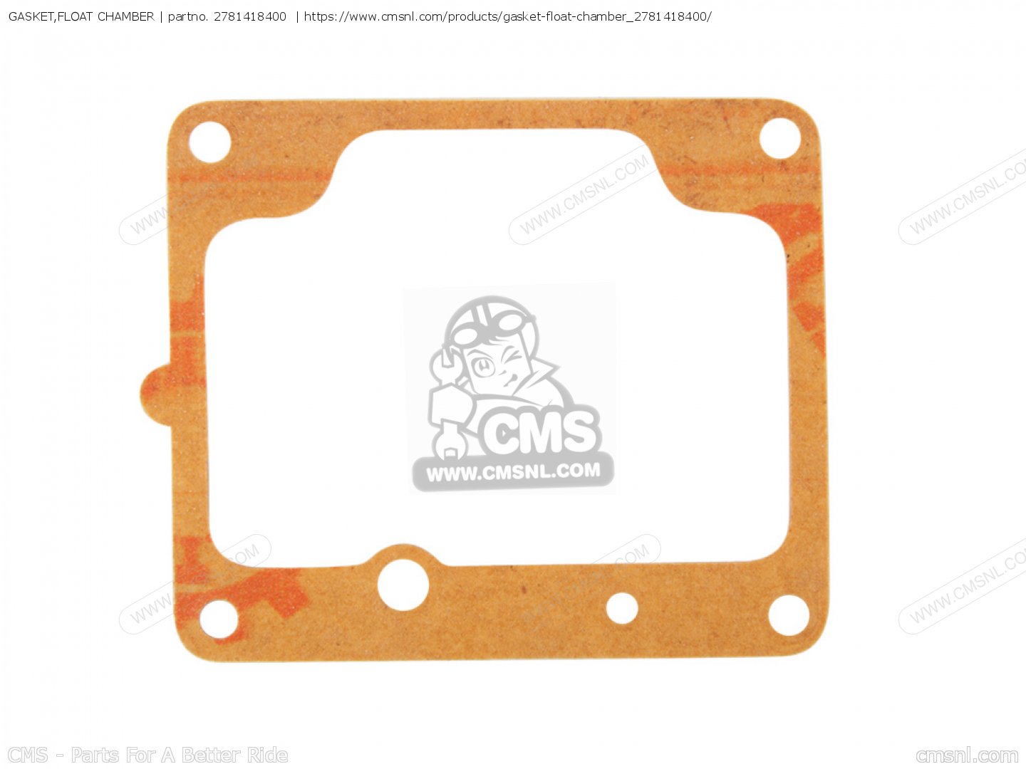 GASKET,FLOAT CHAMBER for R5 1970 USA order at CMSNL