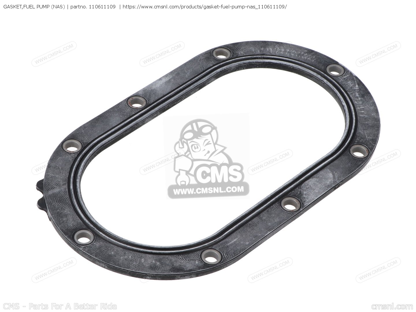 GASKET,FUEL PUMP (NAS) for ZX1200-B4H NINJA ZX-12R 2005 EUROPE, MIDDLE EAST,AFRICA,UK,FR,GE - order at CMSNL GASKET,FUEL PUMP (NAS) for ZX1200-B4H NINJA ZX-12R 2005 EUROPE, MIDDLE EAST,AFRICA,UK,FR,GE - order at CMSNL