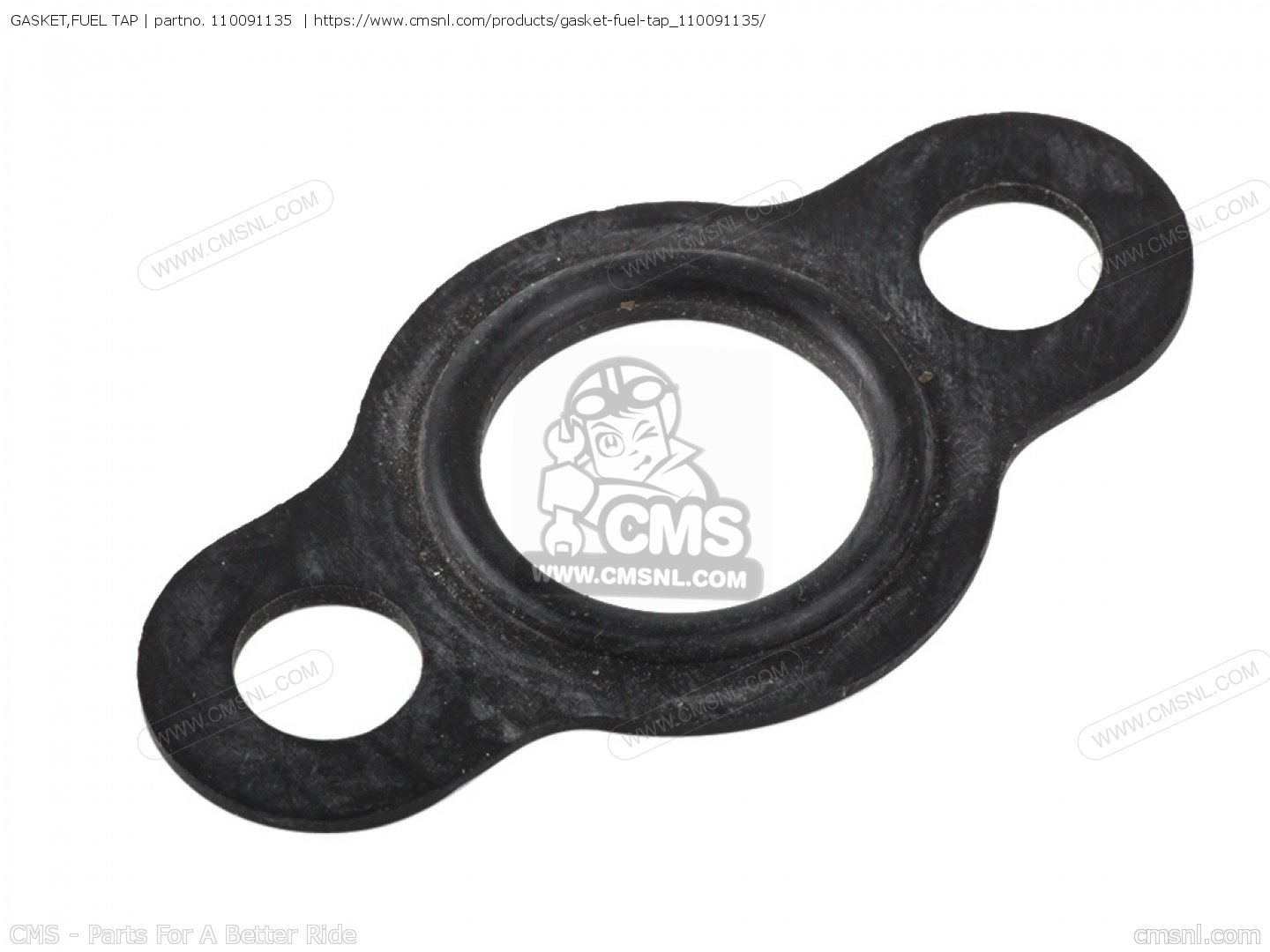 110091135 Gasket,fuel Tap Kawasaki buy the 110091135 at CMSNL