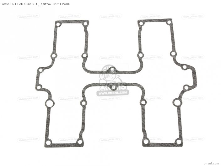 Yamaha GASKET, HEAD COVER 1 (MCA) 12R1119300