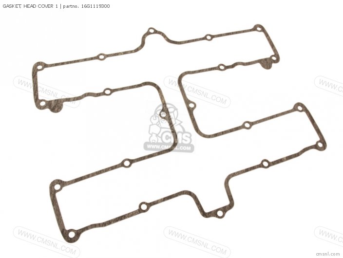 Yamaha GASKET, HEAD COVER 1 (MCA) 16G1119300