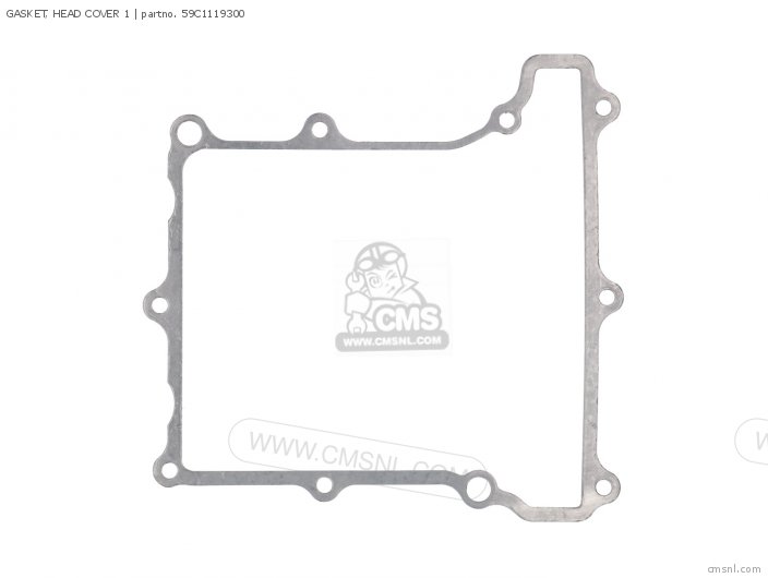 Yamaha GASKET, HEAD COVER 1 (NAS) 59C1119300 Yamaha GASKET, HEAD COVER 1 (NAS) 59C1119300