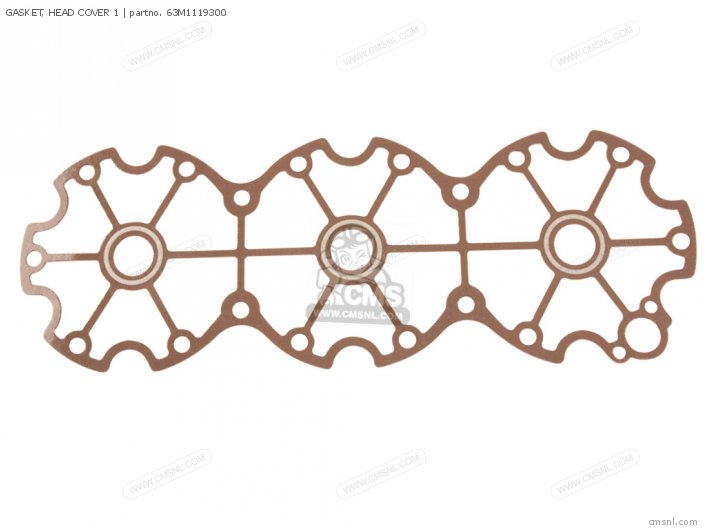 Yamaha GASKET, HEAD COVER 1 (NAS) 63M1119300