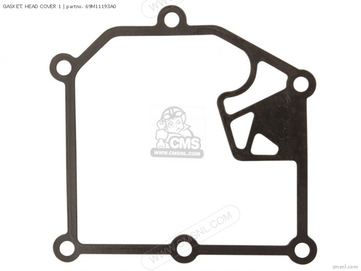Yamaha GASKET, HEAD COVER 1 (NAS) 69M11193A0 Yamaha GASKET, HEAD COVER 1 (NAS) 69M11193A0