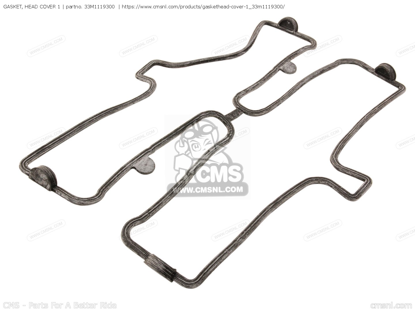 33M1119300 Gasket, Head Cover 1 Yamaha buy the 33M1119300 at CMSNL