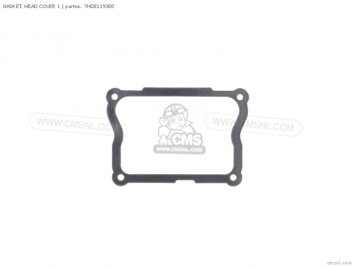Yamaha GASKET, HEAD COVER 1 7HDE119300