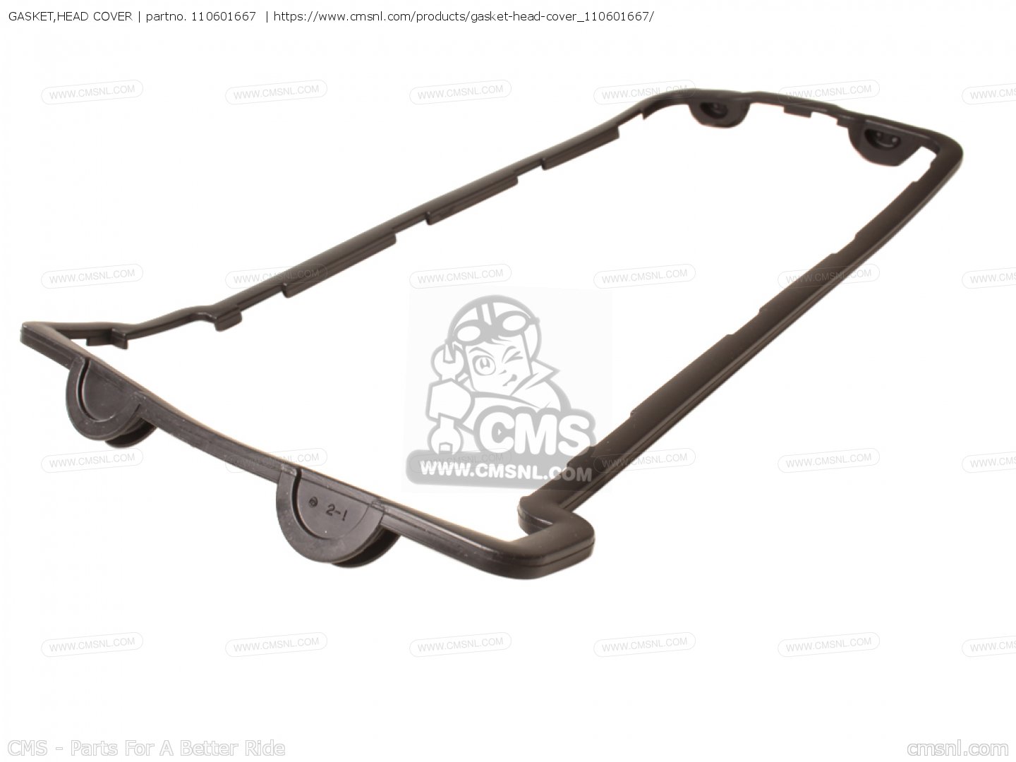 GASKET,HEAD COVER (NAS) for ZX600F3 NINJA ZX6R 1997 EUROPE UK FR NL AR