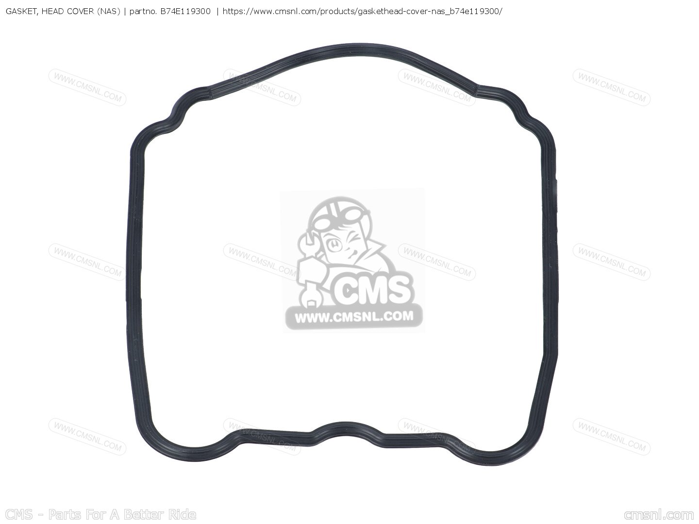 B74E119300 Gasket, Head Cover (nas) Yamaha buy the B74E11930000
