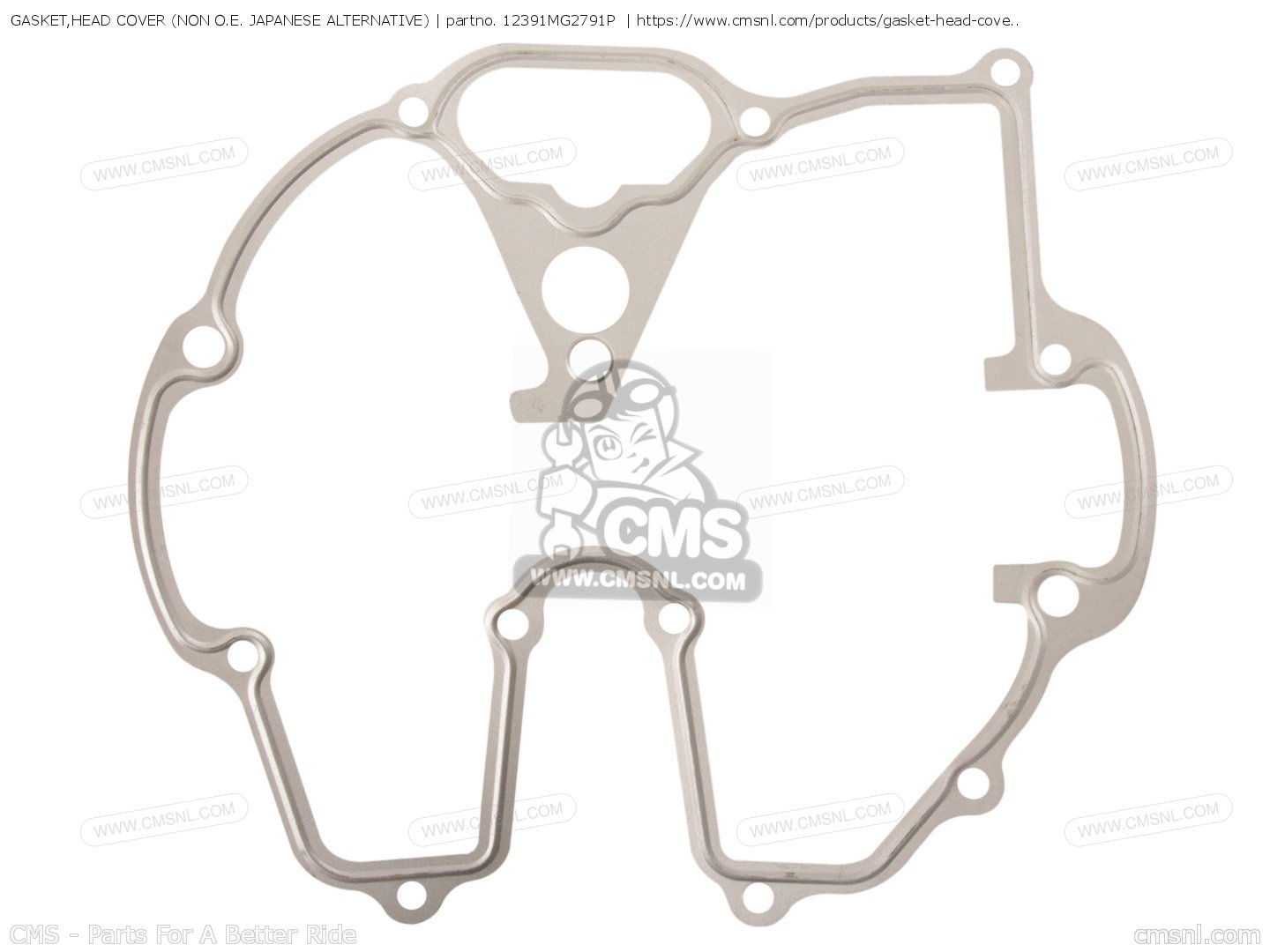 GASKET,HEAD COVER (NON O.E. JAPANESE ALTERNATIVE) (NAS) for XR650L 1995