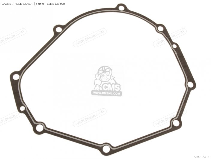 Yamaha GASKET, HOLE COVER (NAS) 63M8136500 Yamaha GASKET, HOLE COVER (NAS) 63M8136500