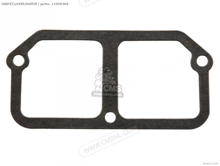 GASKET,LH,RESONATOR (NAS) for KDX200E5 1993 USA CANADA order at CMSNL