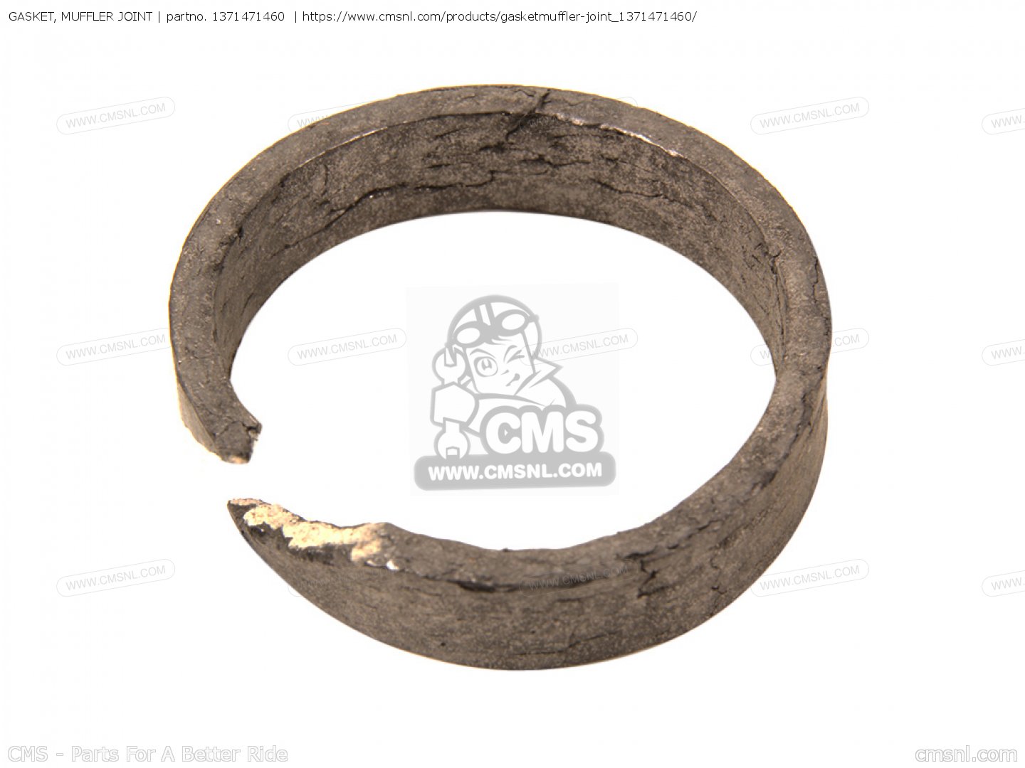 1371471460 Gasket, Muffler Joint (mca) Yamaha buy the 1371471460
