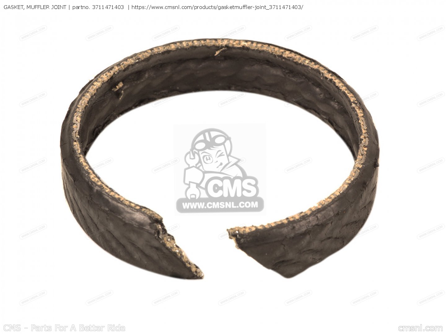 3711471403 Gasket, Muffler Joint (mca) Yamaha buy the 3711471403