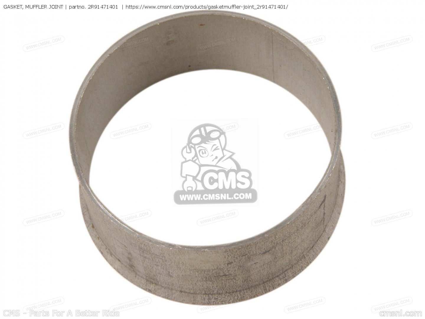 2R91471401 Gasket, Muffler Joint (nas) Yamaha buy the 2R91471401