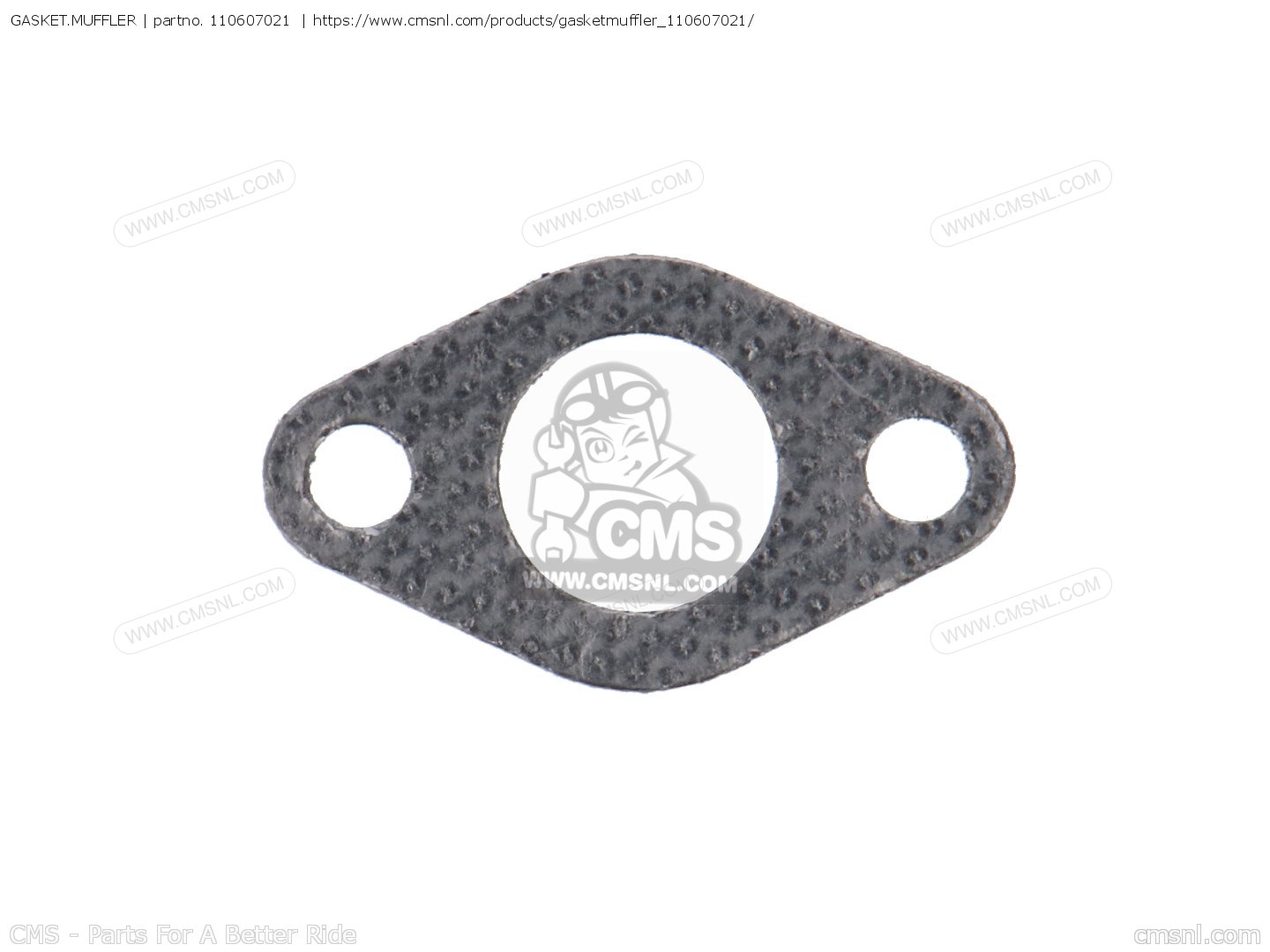 110607021 Gasket.muffler Kawasaki buy the 110607021 at CMSNL