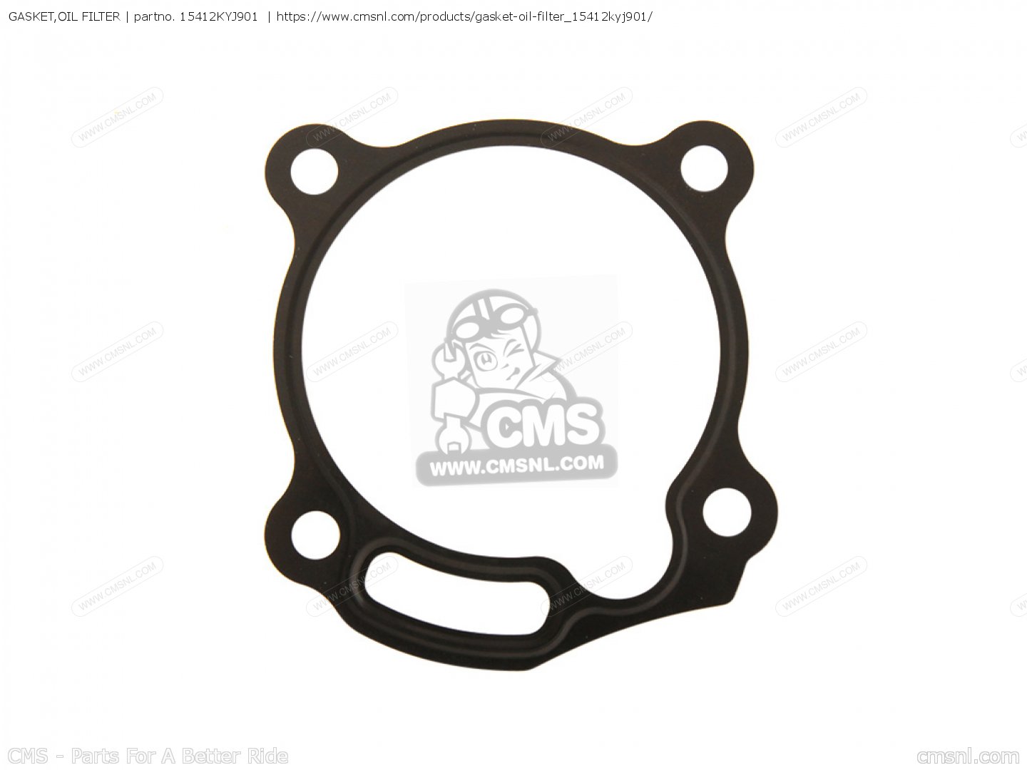 15412KYJ901 Gasket,oil Filter (nas) Honda buy the 15412KYJ901 at CMSNL