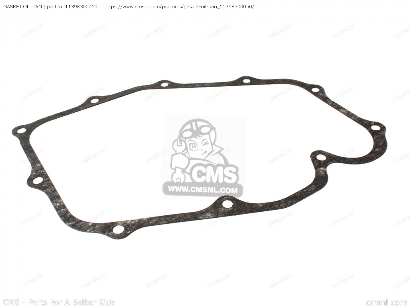 11398300050 Gasket,oil Pan (mca) Honda buy the 11398300050 at CMSNL