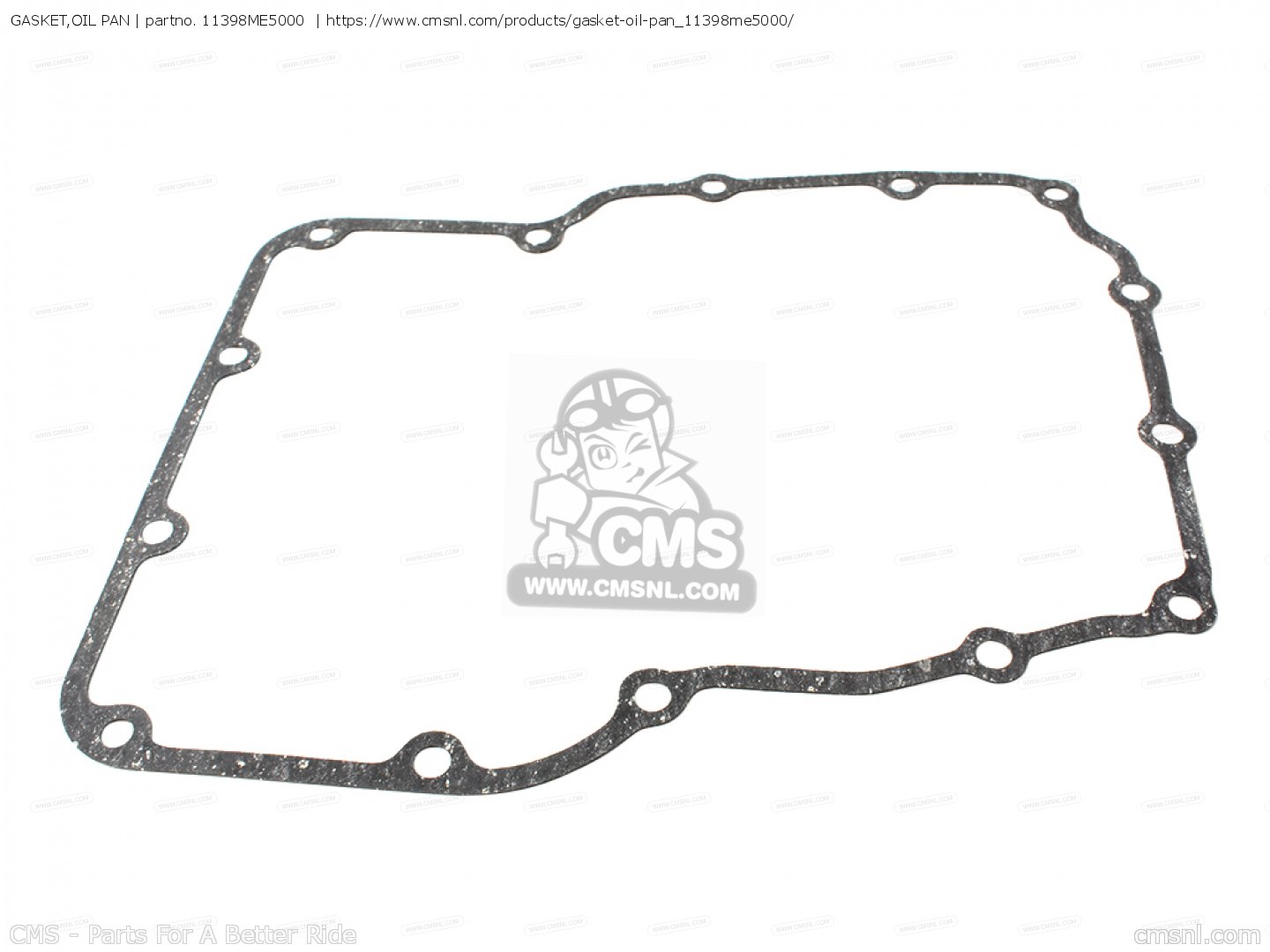 11398ME5000 Gasket,oil Pan (mca) Honda buy the 11398ME5000 at CMSNL