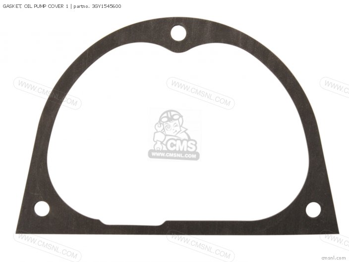 Yamaha GASKET, OIL PUMP COVER 1 (NAS) 3GY1545600