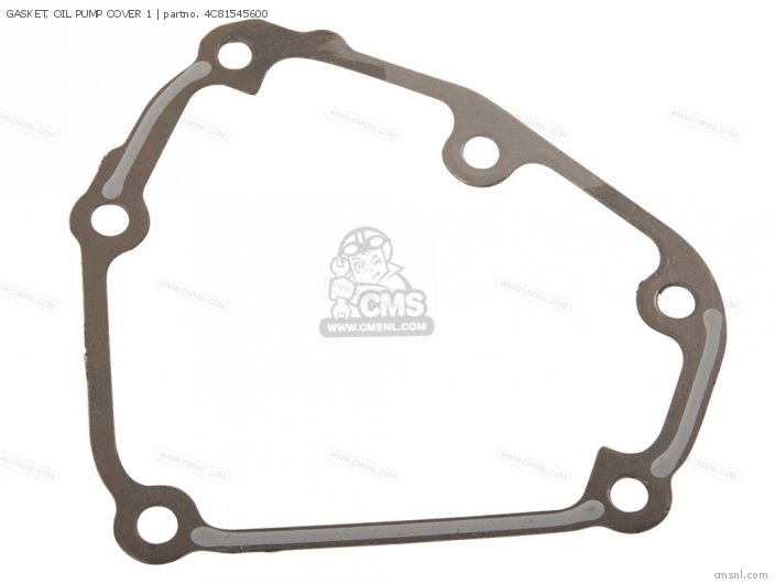 4C81545600 Gasket, Oil Pump Cover 1 (nas) Yamaha buy the 4C815456