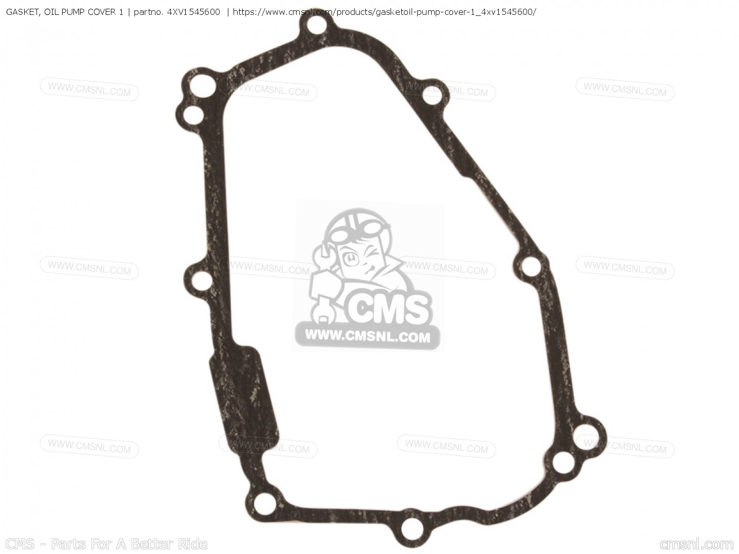 GASKET, OIL PUMP COVER 1 for YZFR1 1999 4XV7 ENGLAND 194XV300E4