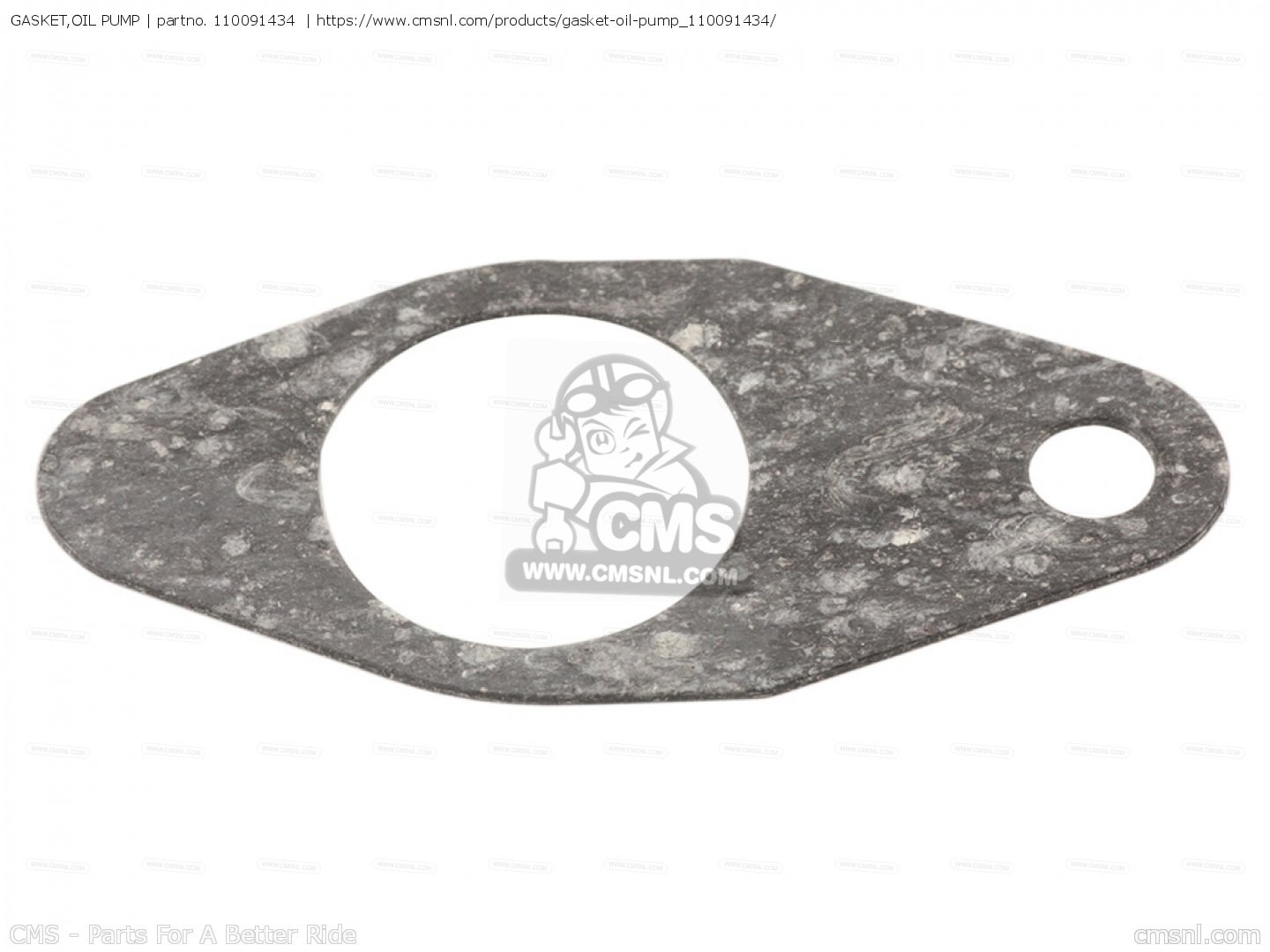 110091434 Gasket,oil Pump (mca) Kawasaki buy the 110091434 at CMSNL