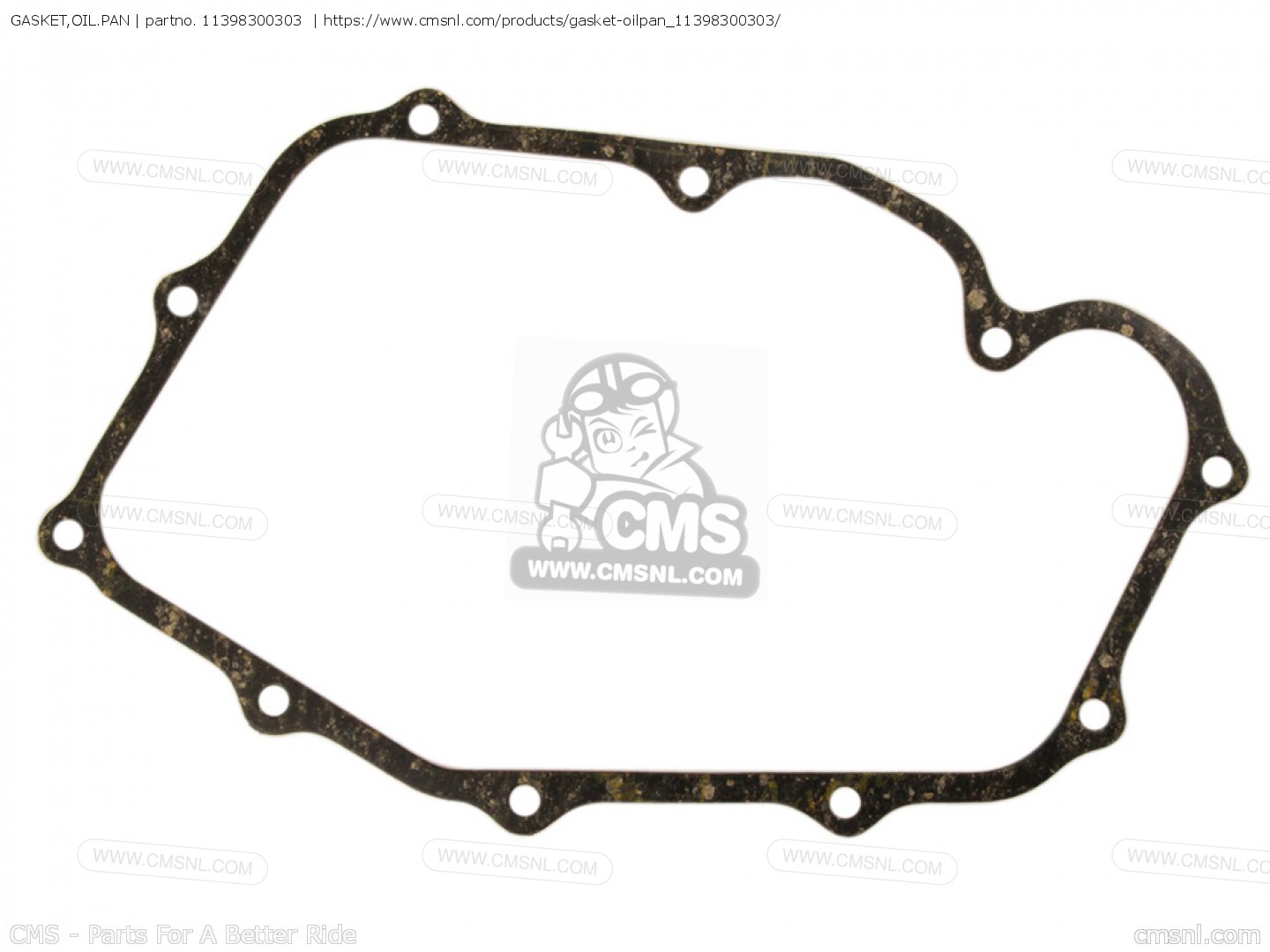 GASKET,OIL.PAN (MCA) for CB750K2 FOUR 1972 USA order at CMSNL