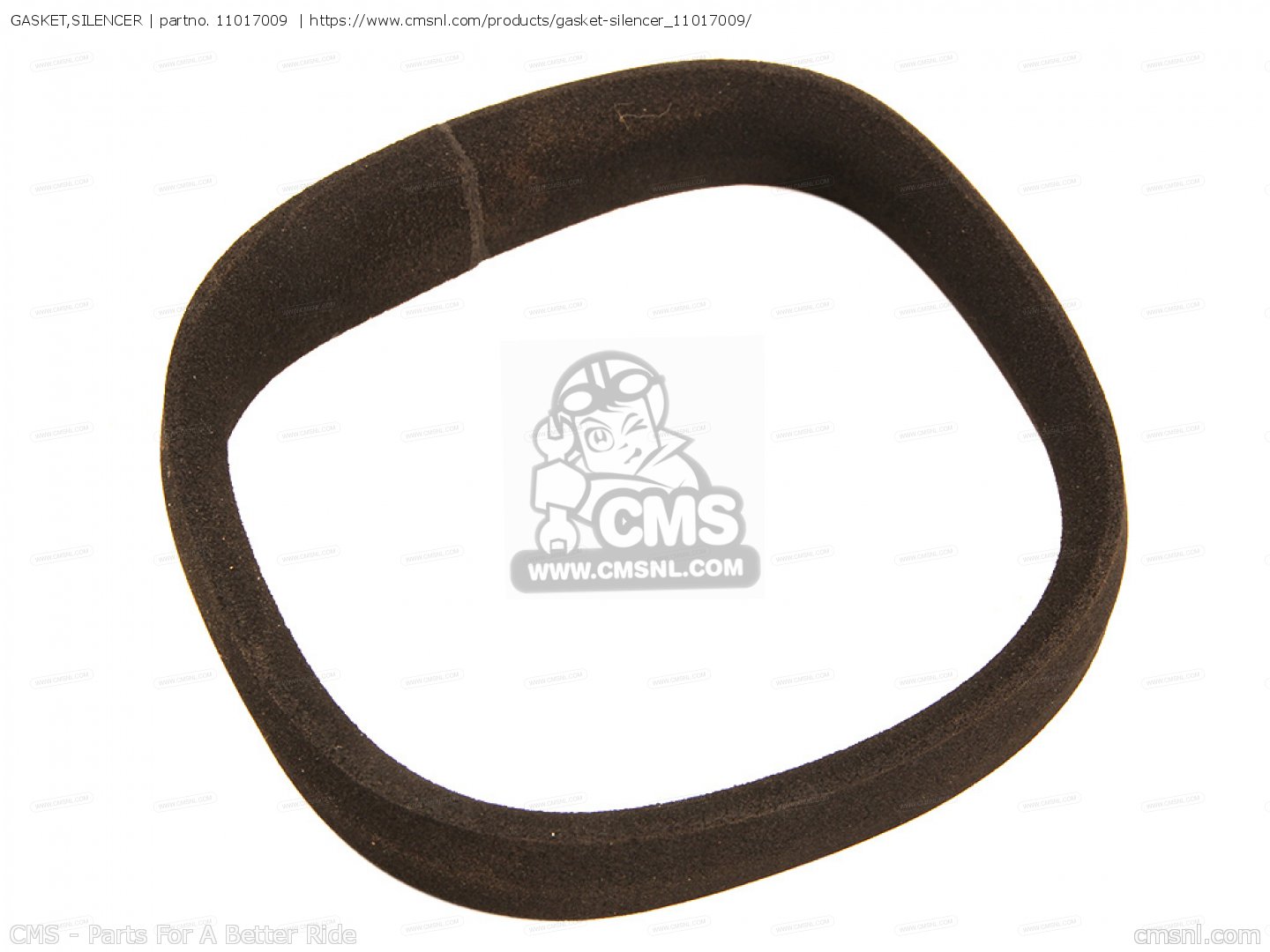 11017009 Gasket,silencer Kawasaki buy the 11017009 at CMSNL