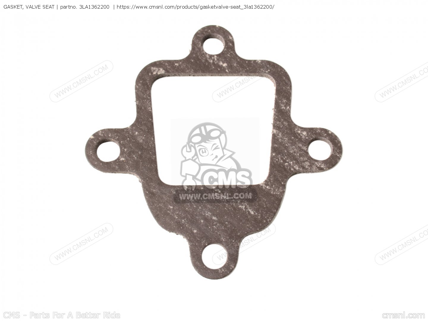 3LA1362200 Gasket, Valve Seat Yamaha buy the 3LA1362200 at CMSNL