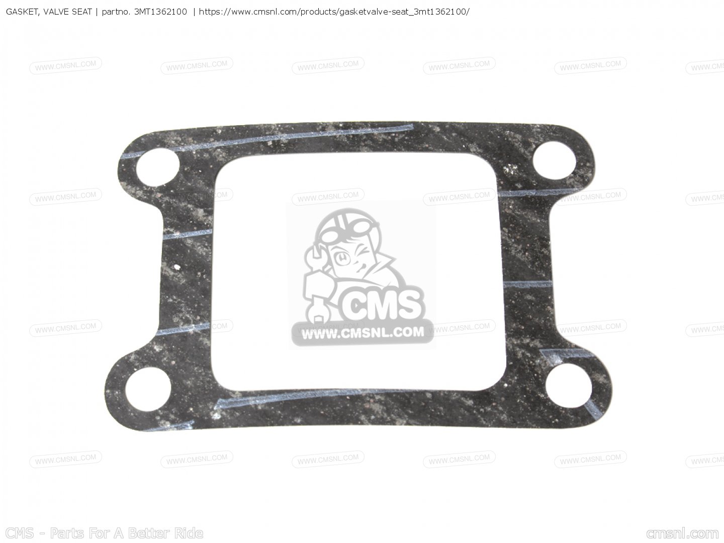 GASKET, VALVE SEAT for TY80 1975 USA order at CMSNL