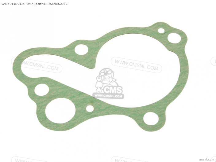 19229GS2780 Gasket,water Pump Honda buy the 19229GS2780 at CMSNL
