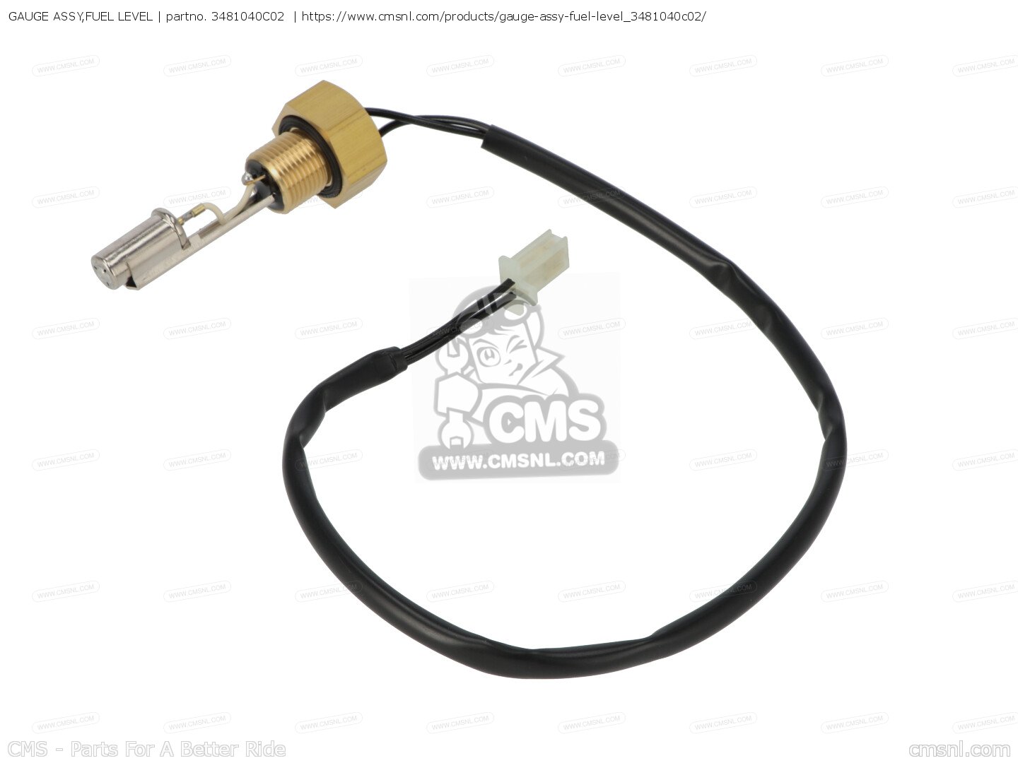 3481040C02: GAUGE ASSY,FUEL LEVEL Suzuki - buy the 34810 3481040C02: GAUGE ASSY,FUEL LEVEL Suzuki - buy the 34810