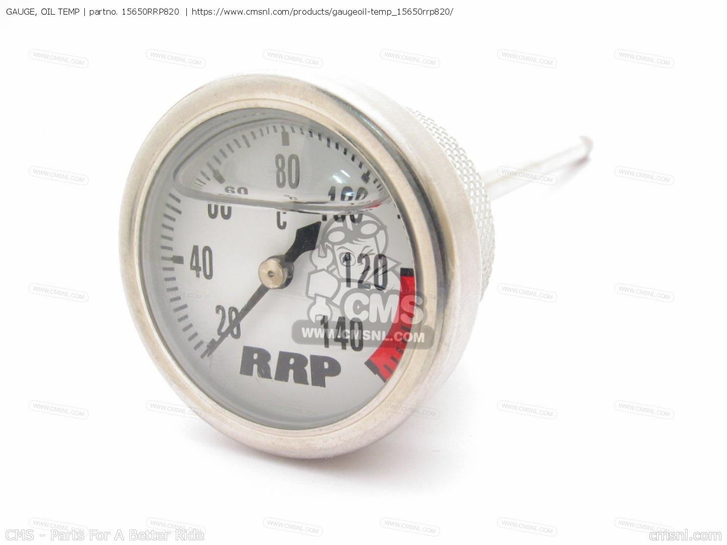 GAUGE, OIL TEMP for PC50K1 order at CMSNL
