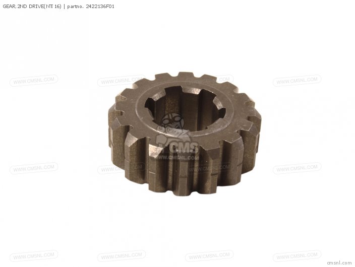 Suzuki GEAR,2ND DRIVE(NT:16) 2422136F01