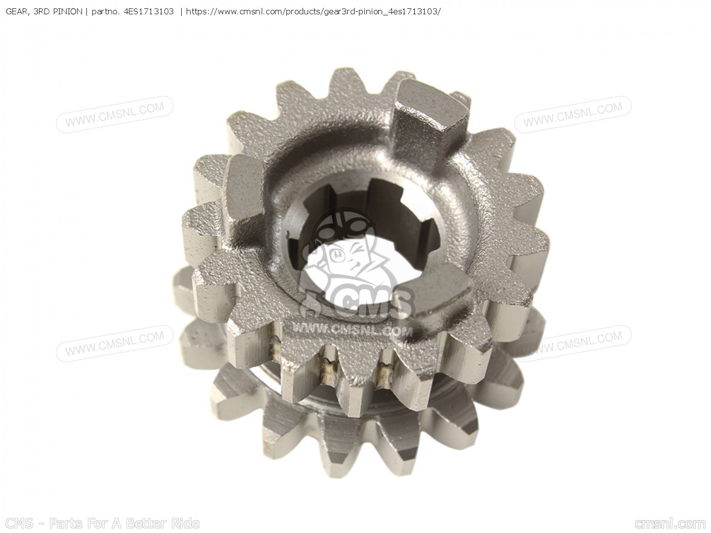 GEAR, 3RD PINION for Yamaha - order at CMSNL